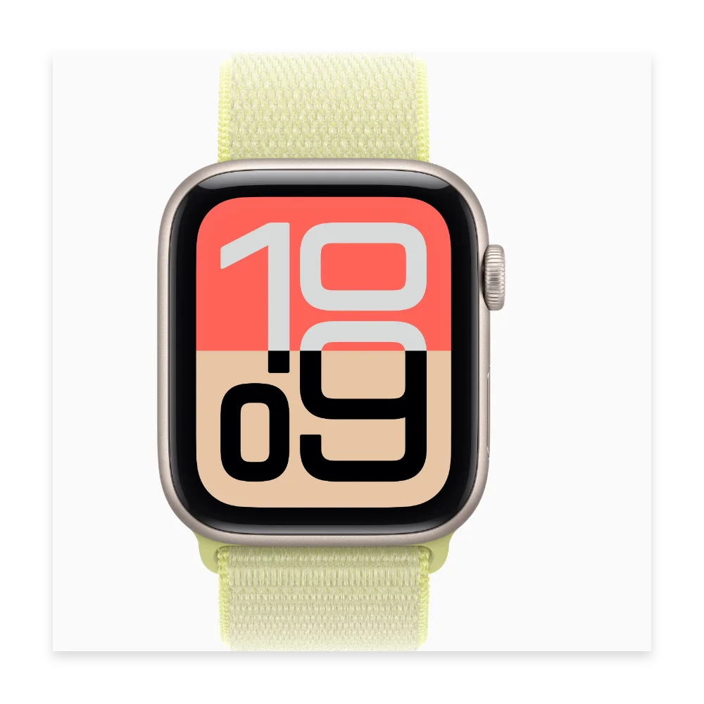 APPLE Watch SE - 44 mm Midnight Aluminium Case with Ink Sport Loop